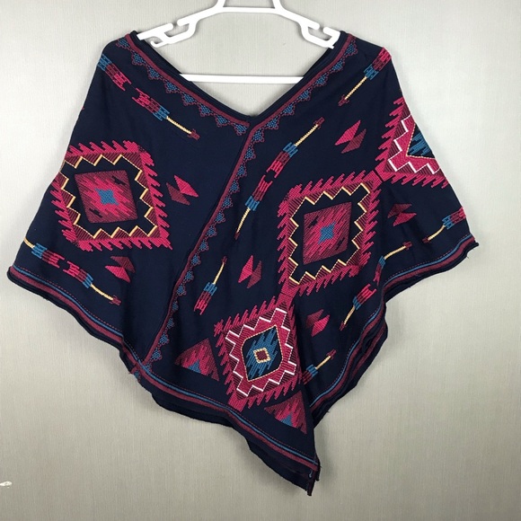 Johnny Was LA Poncho Size Medium - Picture 3 of 6